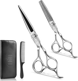 Professional Hair Cutting Scissors Shears Kit